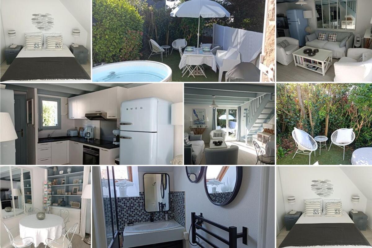 Ty Malauna Jacuzzi La Trinité-sur-Mer Dış mekan fotoğraf